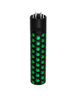 Запальничка Clipper Metal Mini Leaves Black