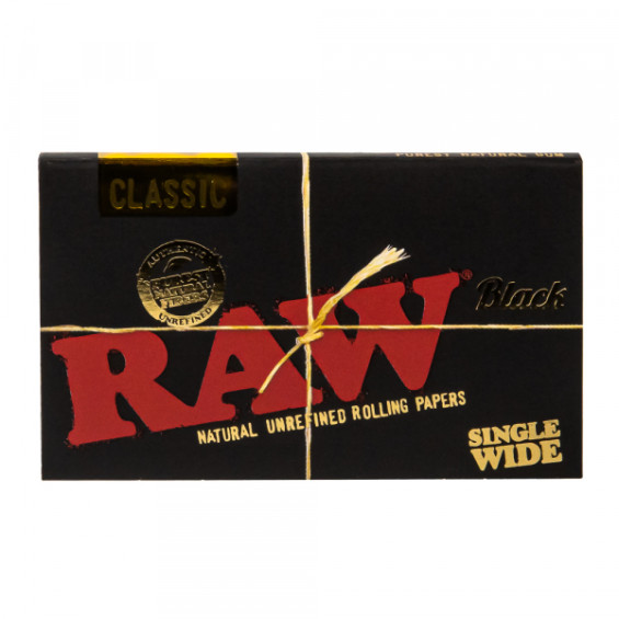 Папір - RAW Black Ultra Thin SW Double