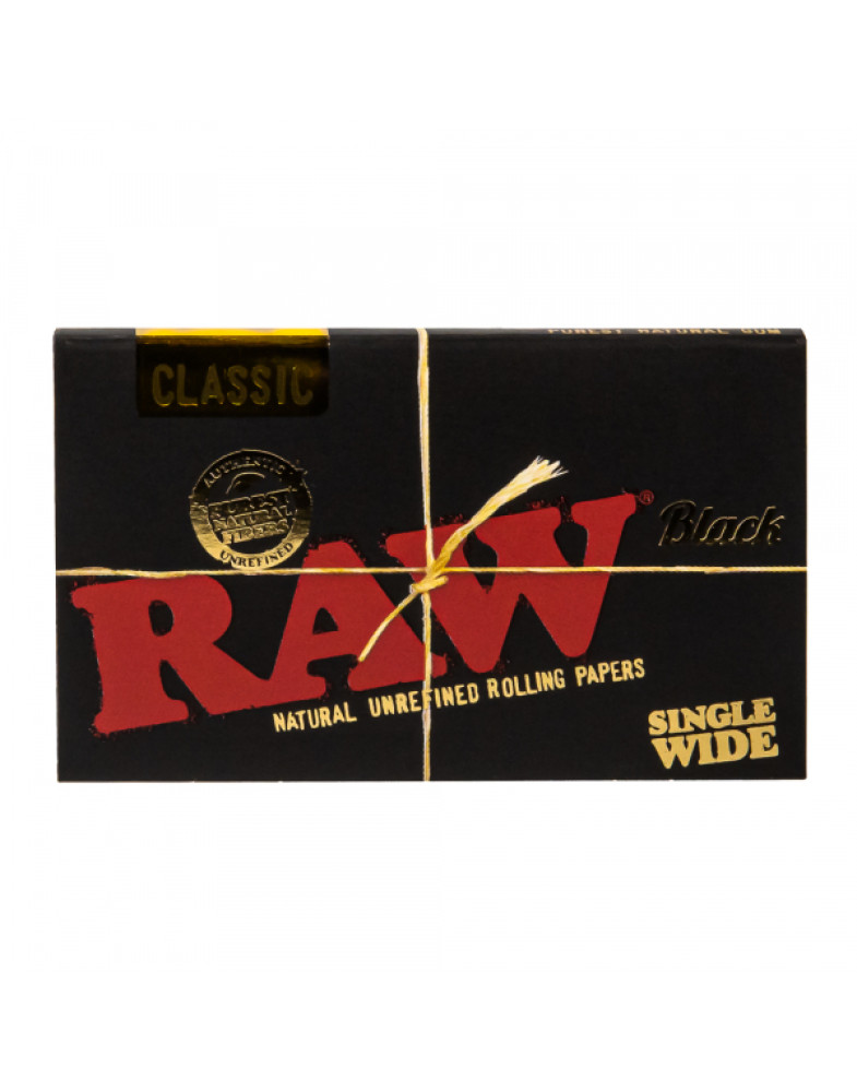Папір - RAW Black Ultra Thin SW Double