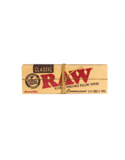 Папір - RAW Classic 1|4 + Tips