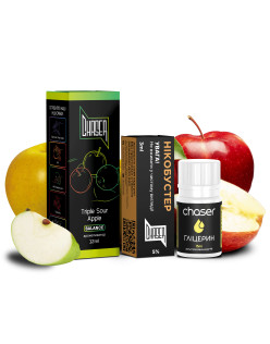 Набір Chaser Black Triple Sour Apple