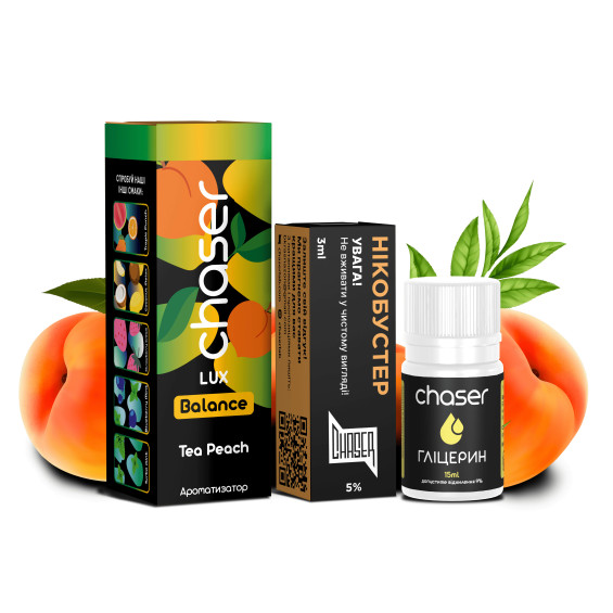 Chaser Lux Tea Peach 30 мл