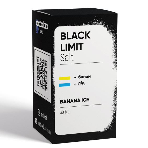 Octobar Black Limit Banana Ice 30 мл