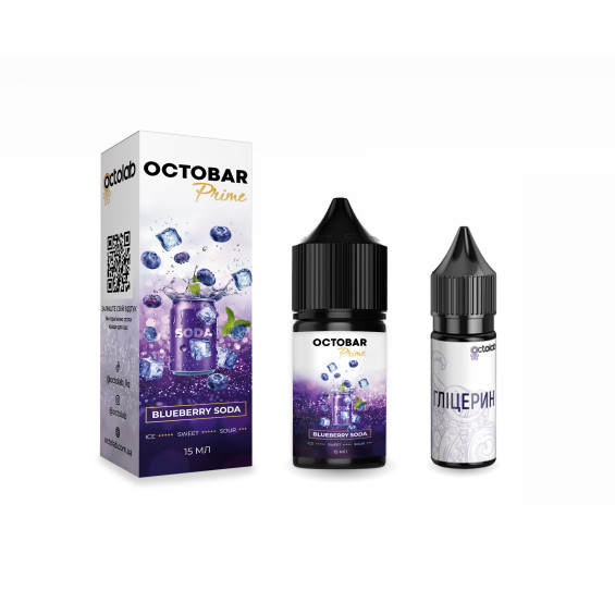 Octobar Prime Blueberry Soda 30 мл
